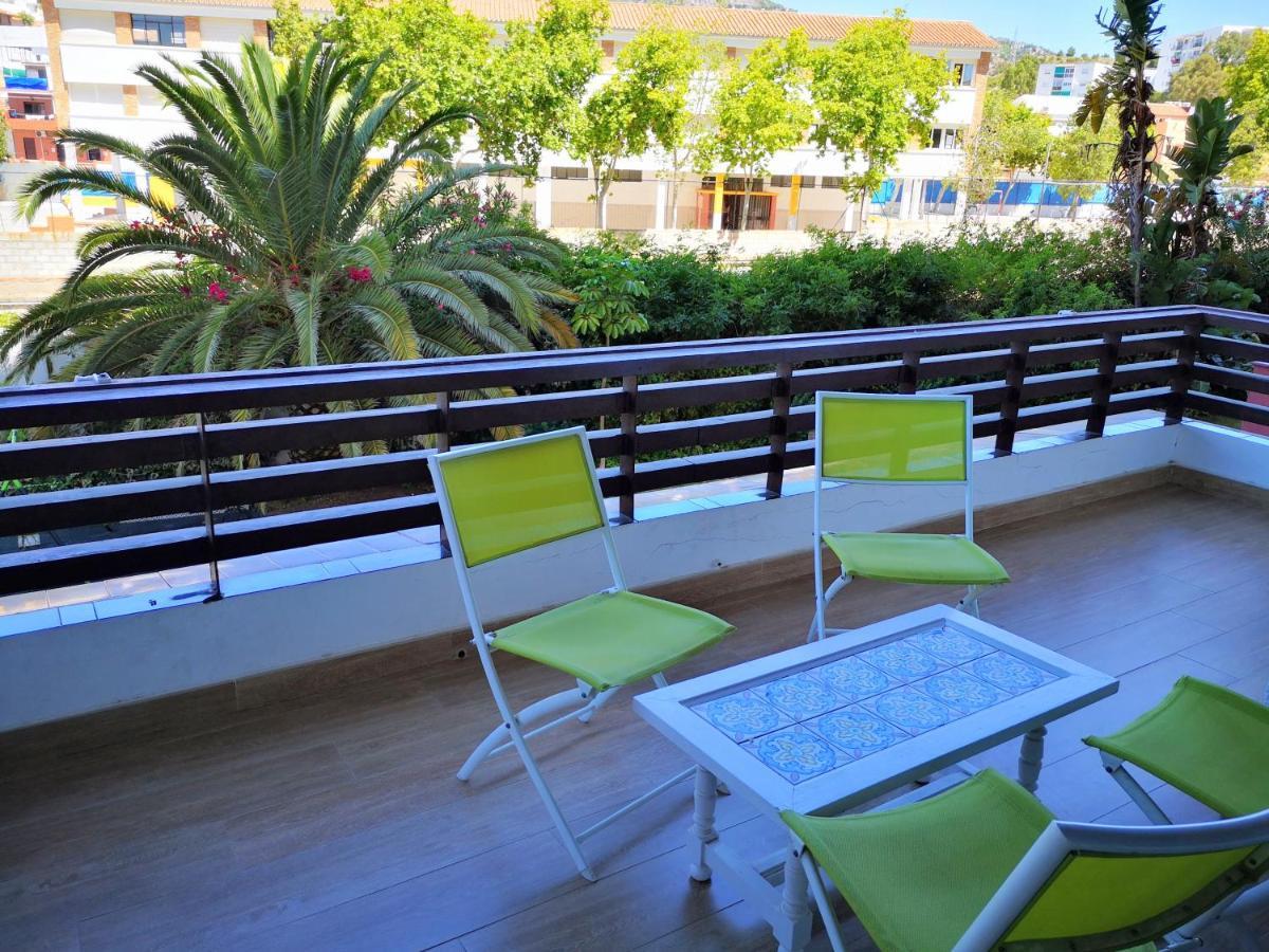 Espectacular Apartamento Malaga Playa Y Piscina Exterior foto