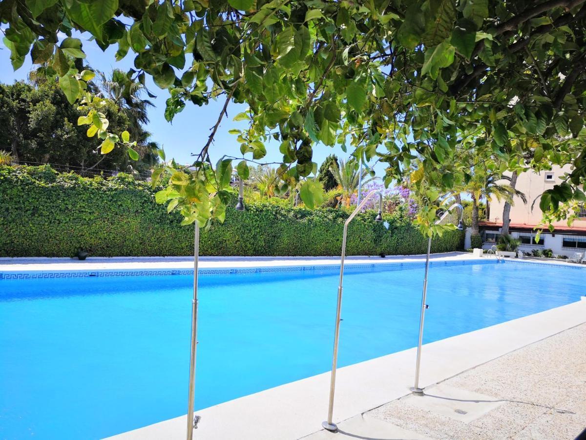 Espectacular Apartamento Malaga Playa Y Piscina Exterior foto